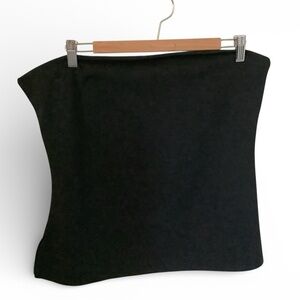 Nasty Gal Classic Black Tube Top Strapless